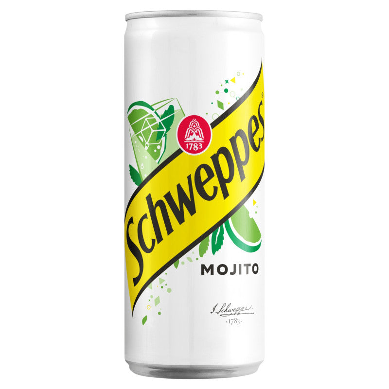 Schweppes Mojito Bezalkoholowy napój gazowany 330 ml