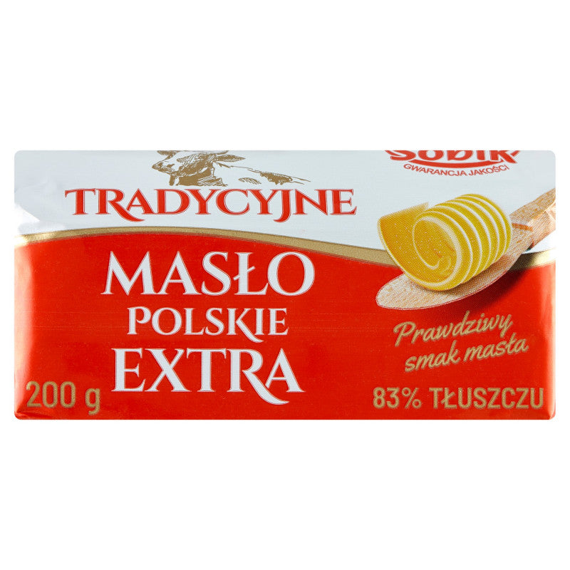 Sobik Tradycyjne masło polskie ekstra 200 g