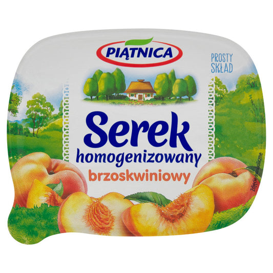 Piątnica Serek homogenizowany brzoskwiniowy 150 g