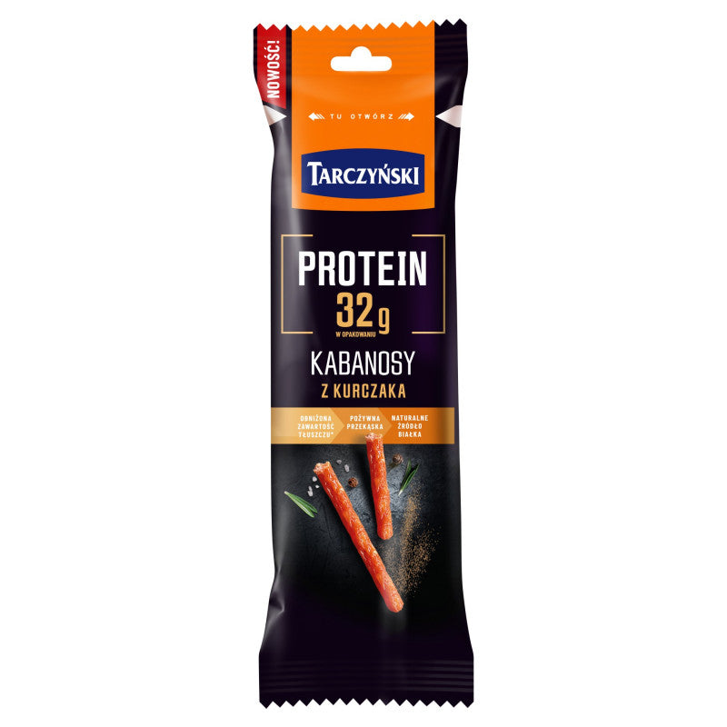Tarczyński Protein Kabanosy z kurczaka 80 g